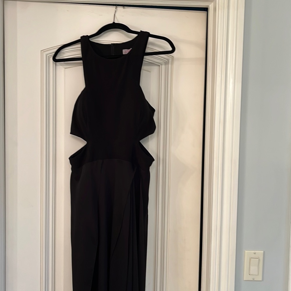 Jovani black dress with cut out